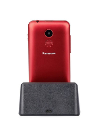 Мобільний телефон (m463027) Panasonic KX-TU155 Red (367063558)