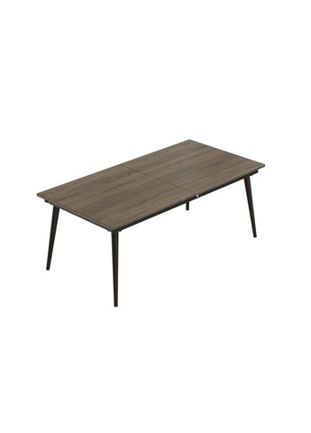 Стіл журнальний трансформер Dandi Small 45x120(160)x60 Чорний метал ДСП 16 мм (FRD-106789) Ferrum-decor (353499261)