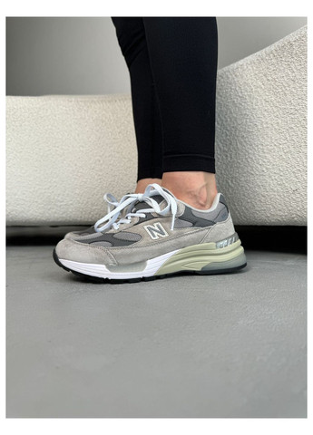 Серые всесезонные кроссовки No Brand