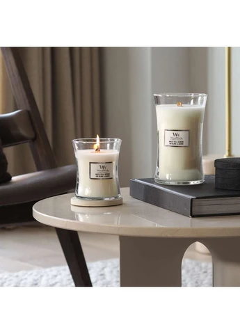 Ароматическая свеча в стекле Large White Tea & Jasmine 609 г (93062E) WoodWick (400787811)