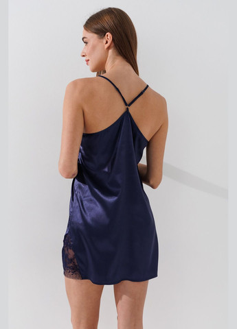 Ночная женская рубашка F50157 Синий Fleri (315589408)