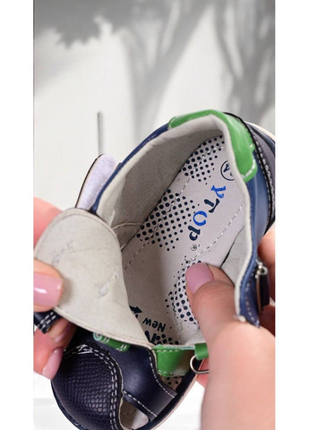 Синие босоножки детские ytop синие (19202-7) Y Top