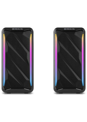 Акустическая система (EL121100018) Real-El S-130 USB Black (366155525)