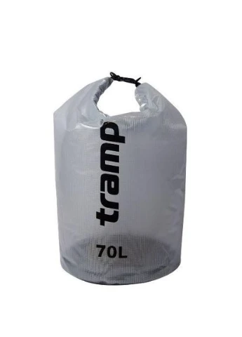 Гермомешок 70л TRA-108, материал PVC, размер 75 х 59 см, для туризма, с усиленным дном Tramp (393541310)