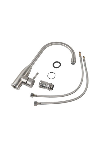 Смеситель кухонный нержавейка 26 FHP (7456) Platinum (269793388)