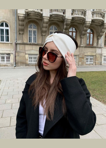 Повязка женская трикотаж в рубчик Cleopatra 777-1 (325881205)