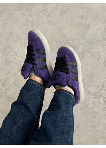 Фиолетовые демисезонные кроссовки мужские adidas campus 00s violet адидас кампус фиолетовые No Brand
