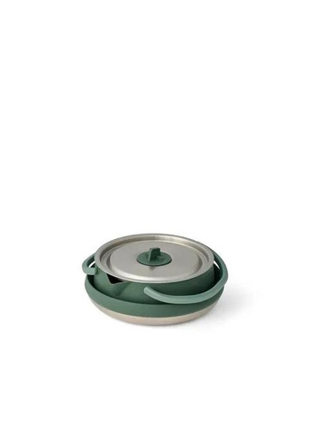 Чайник складаний Detour Stainless Steel Collapsible Kettle w/Sack з чохлом, 1,6 L, Laurel Wreath Green Sea To Summit (338371154)