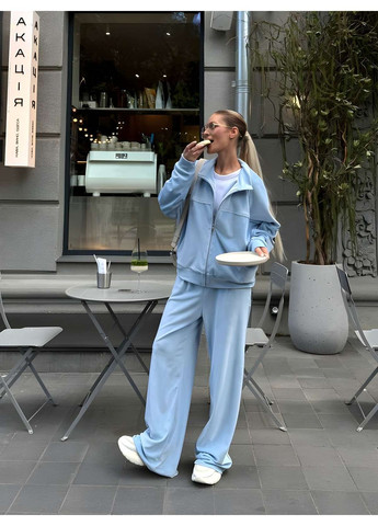 М'який велюровий спортивний костюм штани + кофта на змійці, жіночий костюм з велюру на літ... Україна (355059415)