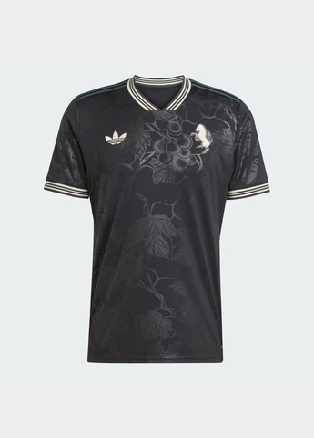 Черный демисезонный спортивный лонгслив adidas с логотипом