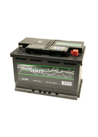 Акумулятор автомобільний (0185757404) Gigawatt 74А (370019240)