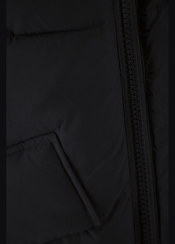 Чорний зимній Пуховик No Brand