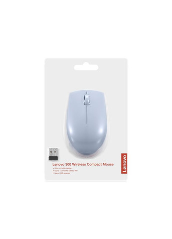 Мышка 300 Wireless Frost Blue (GY51L15679) Lenovo (301866625)