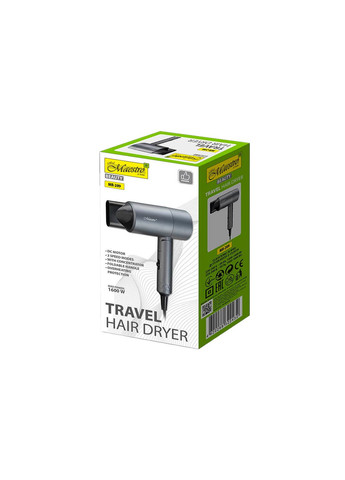 Фен дорожный 1600Вт DC (MR-209) Maestro (372691279)