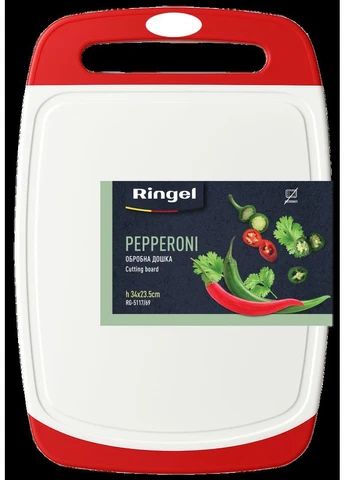 Дошка обробна Pepperoni 34x23.5x0.9 см Ringel (402239373)