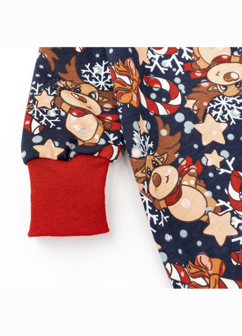 Человечек для малышей новогодний с начесом Dexter`s с оленями deer dexter's (313289614)