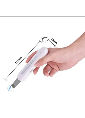 Скрабер портативный ультразвуковой для чистки лица с EMS и ионизацией Beauty Effect WAU-55 Beauty Face (302395787)