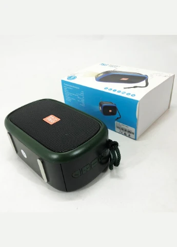 Bluetooth-колонка TG632 c радио, фонарем, солнечной батареей и громкоговорителем. Цвет: зеленый TG (385754239)