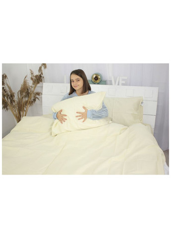 Постільна білизна (m221356) Mirson Сатин Premium 0001 Moko White 2х160х220 (366568853)