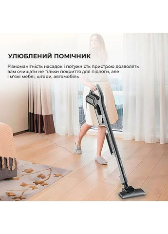 Пилосос Stick Vacuum Cleaner Cord Gray DX700S DEERMA (370605350)