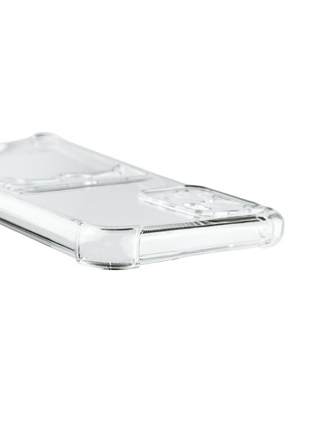 Чехол для Y15S с бронь углами с карманом для карточек k-pop на виво у15с прозрачный Vivo (366228970)