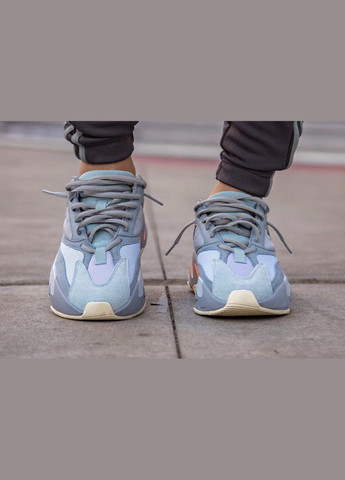 Цветные кроссовки yeezy boost 700 inertia - eg7597 No Brand