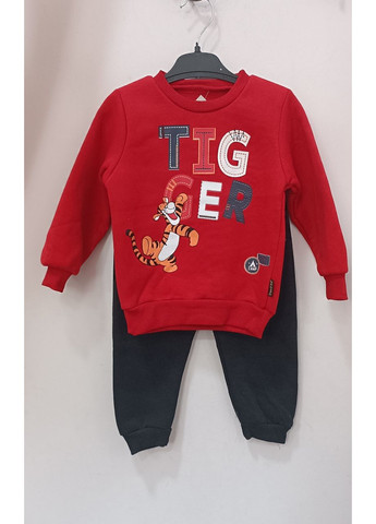 Красный зимний теплый костюм для мальчика на басне tiger No Brand