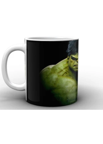 Чашка з принтом білий Халк Hulk Халк HU.02.007 Кружка керамічна 0,33 GeekLand (378967379)