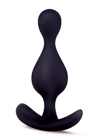 Анальный плаг ANAL ADVENTURES PLATINUM WAVE BLACK Blush (297132250)