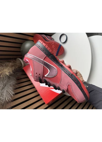 Красные демисезонные кроссовки мужские nike sb dunk low red lobster | найк сб данк красные No Brand