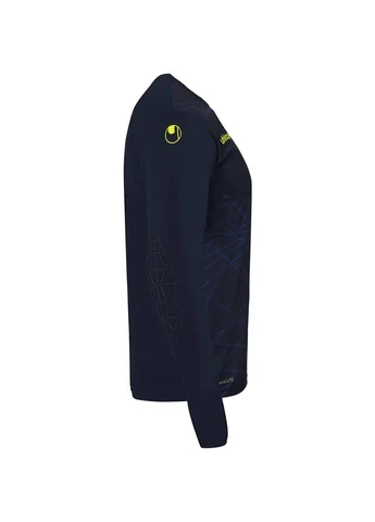 Вратарская кофта темно-сине-лимонная 1005305 41 Uhlsport PREDICTION GOALKEEPER SHIRT (397403684)
