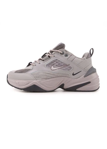 Серые летние кроссовки nike m2k tekno grey найк м2к текно No Brand
