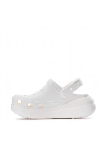 Белые тапочки classic crush clog white 207521-100 Crocs