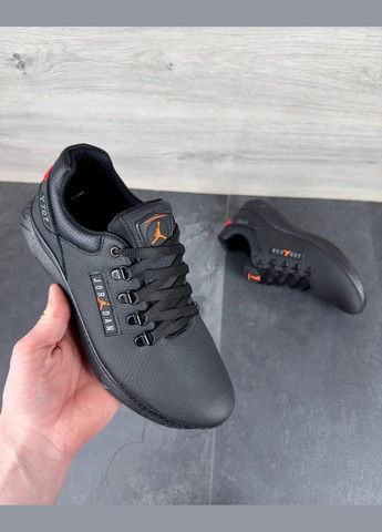 Черные демисезонные мужские кроссовки No Brand