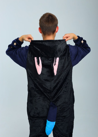 Кігурумі Тігнарі Геншин Імпакт чоловіче плюшеве чорне з вушками і хвостом Lalapka (362490104)