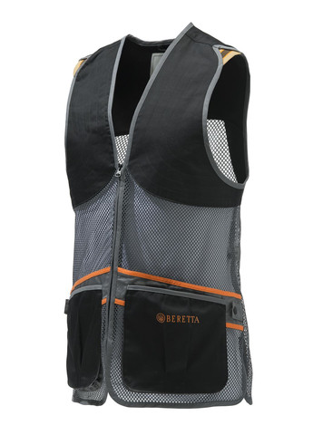 Ленточный жилет Full Mesh Vest Черный-Серый Beretta (278273185)