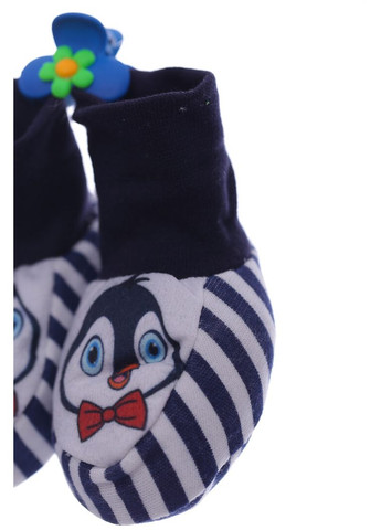 Пінетки трикотажні з Пінгвіном сині 56 см (42095) BABYKROHA (315423856)