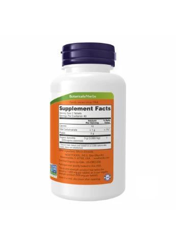 Spirulina 1000 mg - 120 tabs Now Foods (370971934)