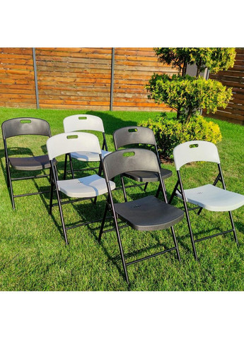 Складний стілець 46х52х79см Чорний love-shopping Sticker Wall (356672585)