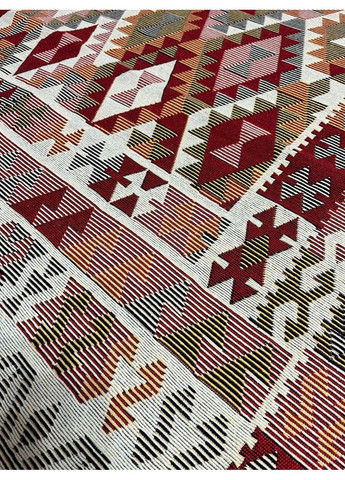 Бавовняний плетений двосторонній килим Shana Zeytin kırmızı 120Х180 см. Кілім, екокилимок. Туреччина No Brand (366376736)