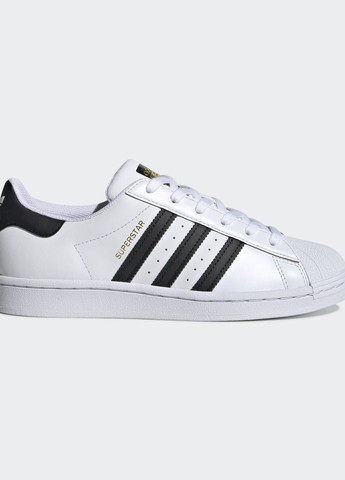 Белые всесезонные кроссовки superstar adidas
