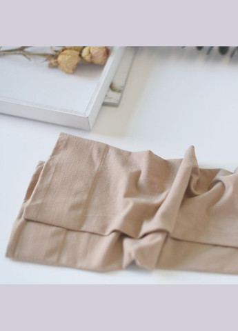 Чулки однотонные капрон 40 ден беж XXS-XL No Brand (307930844)