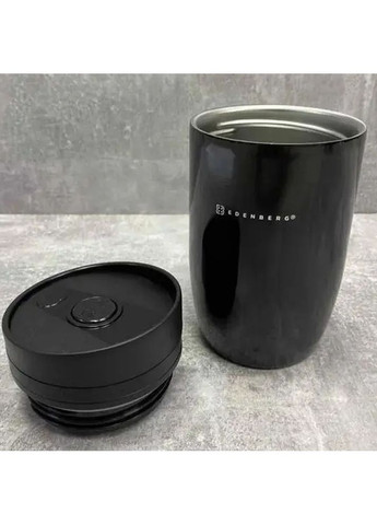 Термокухоль вакуумний із нержавіючої сталі 330 мл EB-641 чорний Edenberg (360654456)