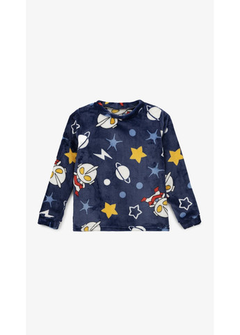 Синяя зимняя пижама для мальчика 6022 134 см shop (2000999269837) Fleri