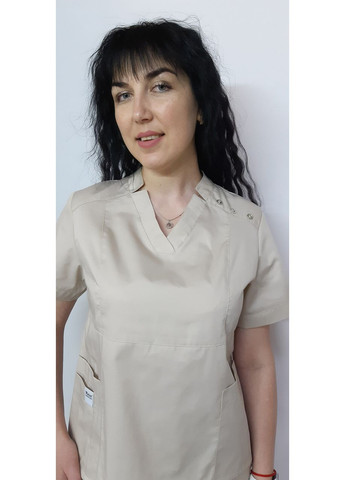 Костюм жіночий медичний Голд котон укорочені брюки 46, No Brand (361359911)