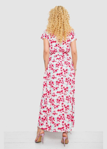 Розовое кэжуал платье с принтом Ager