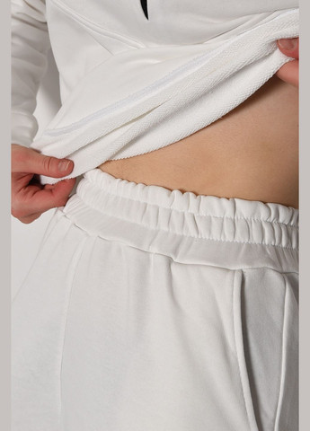 Спортивний костюм жіночий білого кольору Let's Shop (285692146)