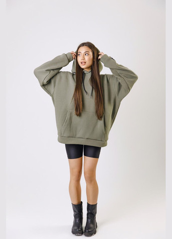 Стильний оверсайз худі на флісі Vakko (301940955)