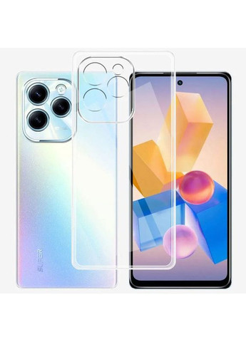 Чохол TPU Transparent 1,5 mm Full Camera для Infinix Hot 40i / Spark Go 2024 / Spark 20 Прозорий Epik (372845902)