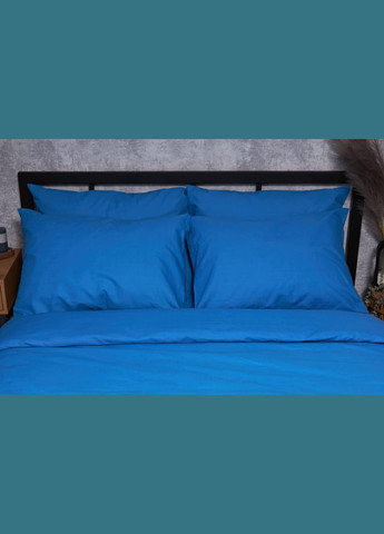 Комплект постільної білизни Бязь Gold Люкс «» полуторний євро 160х220 наволочки 4х70х70 (MS-820001692) Moon&Star Sapphire (285717161)